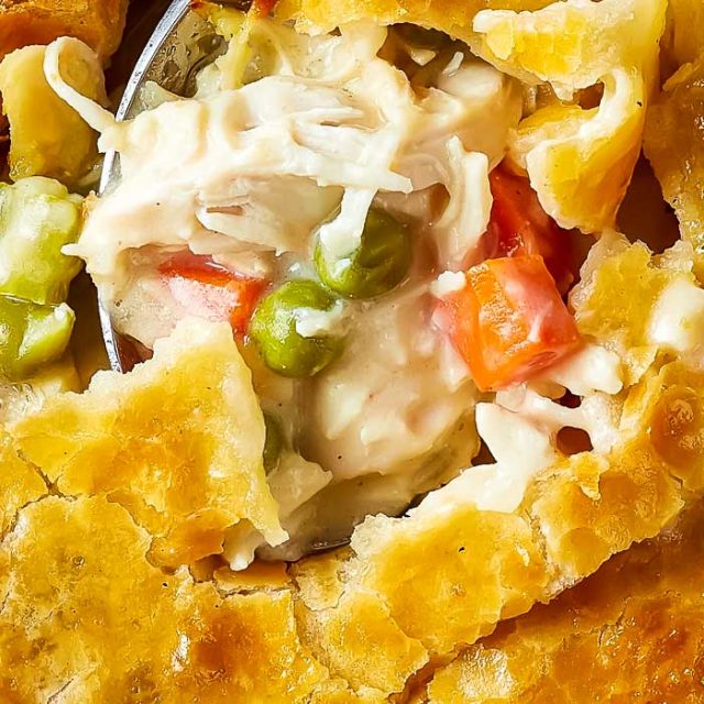 The BEST Instant Pot Chicken Pot Pie • The Wicked Noodle