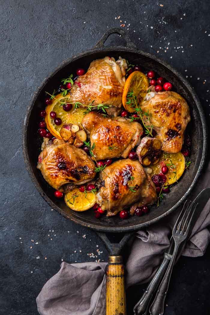 Roasted Cranberry Chicken