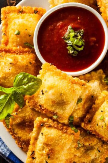 Crispy Fried Ravioli – Deep-Fried, Air Fryer, or Oven