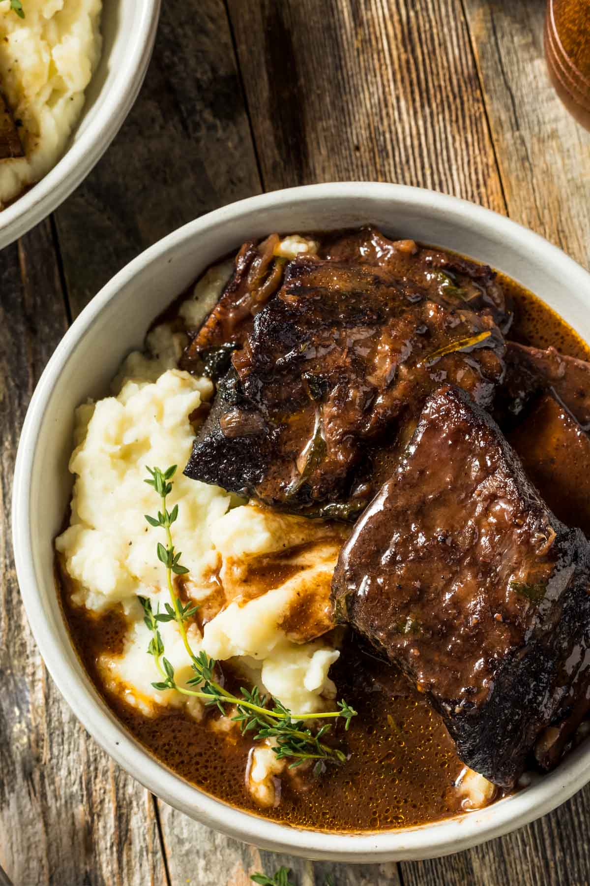 Incredible Braised Beef Short Ribs With Red Wine & Garlic