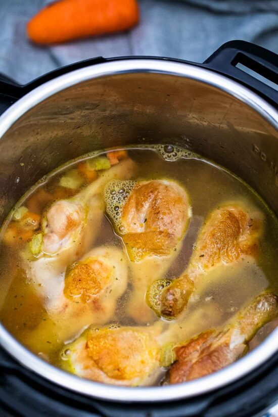 Instant Pot Chicken And Dumplings (Step By Step + Video)