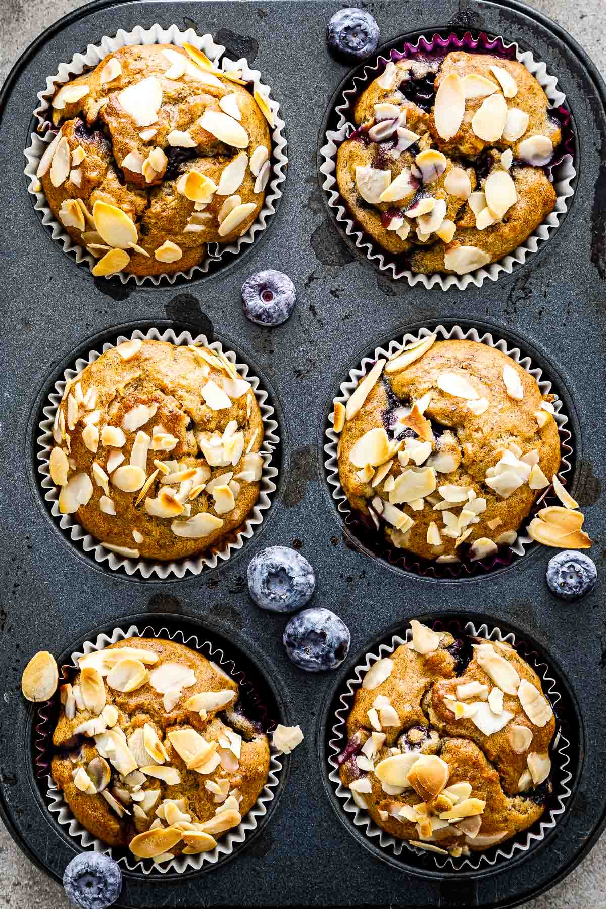 Banana Blueberry Muffins