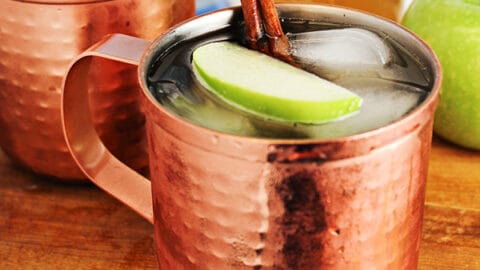 Spiced Apple Moscow Mule
