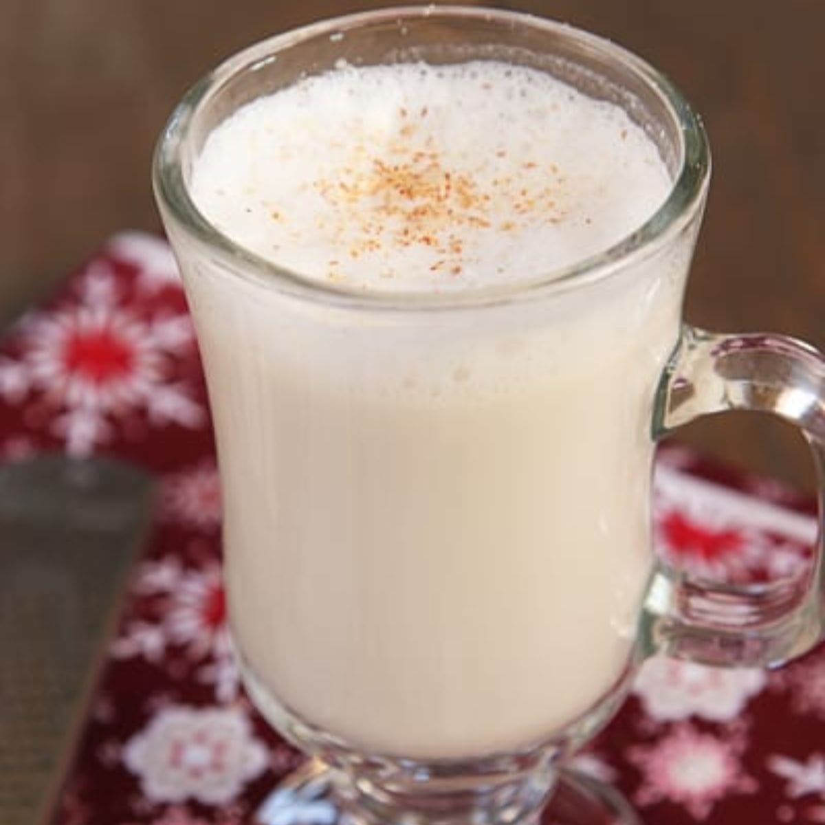 White Christmas Cocktail with Bourbon