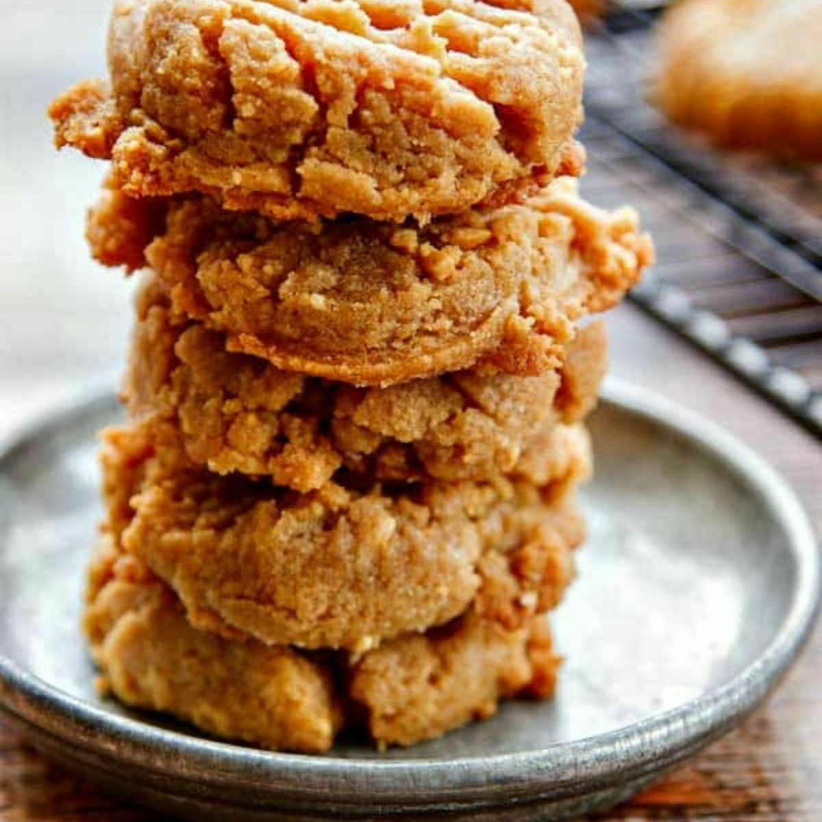 3 Ingredient Peanut Butter Cookies