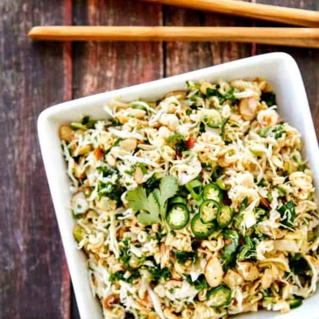 Asian Ramen Noodle Salad Recipe