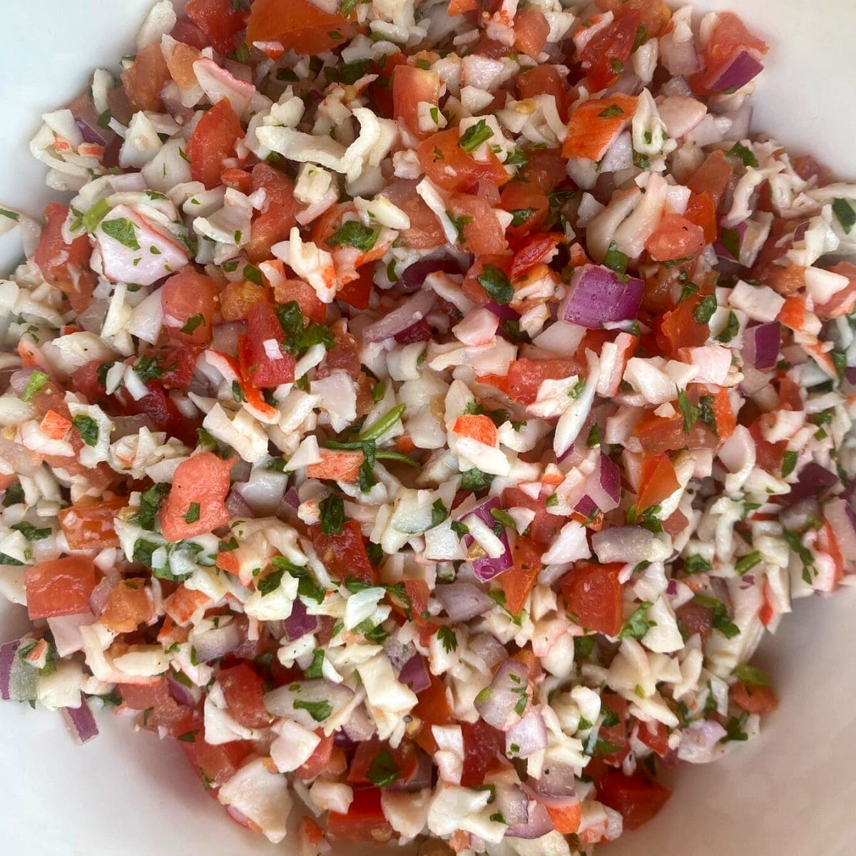 Imitation Crab Ceviche Recipe • The Wicked Noodle