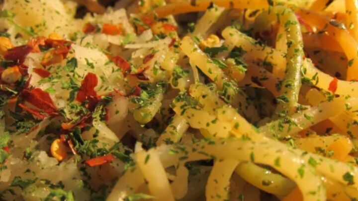 herbed ghee pasta