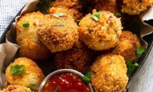 34 Creative Thanksgiving Leftover Recipes Leftover Thanksgiving Stuffing: Crunchy Mozzarella Balls
