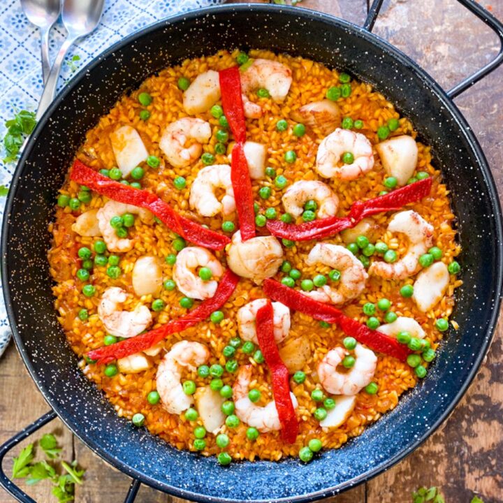 Seafood Paella Recipe