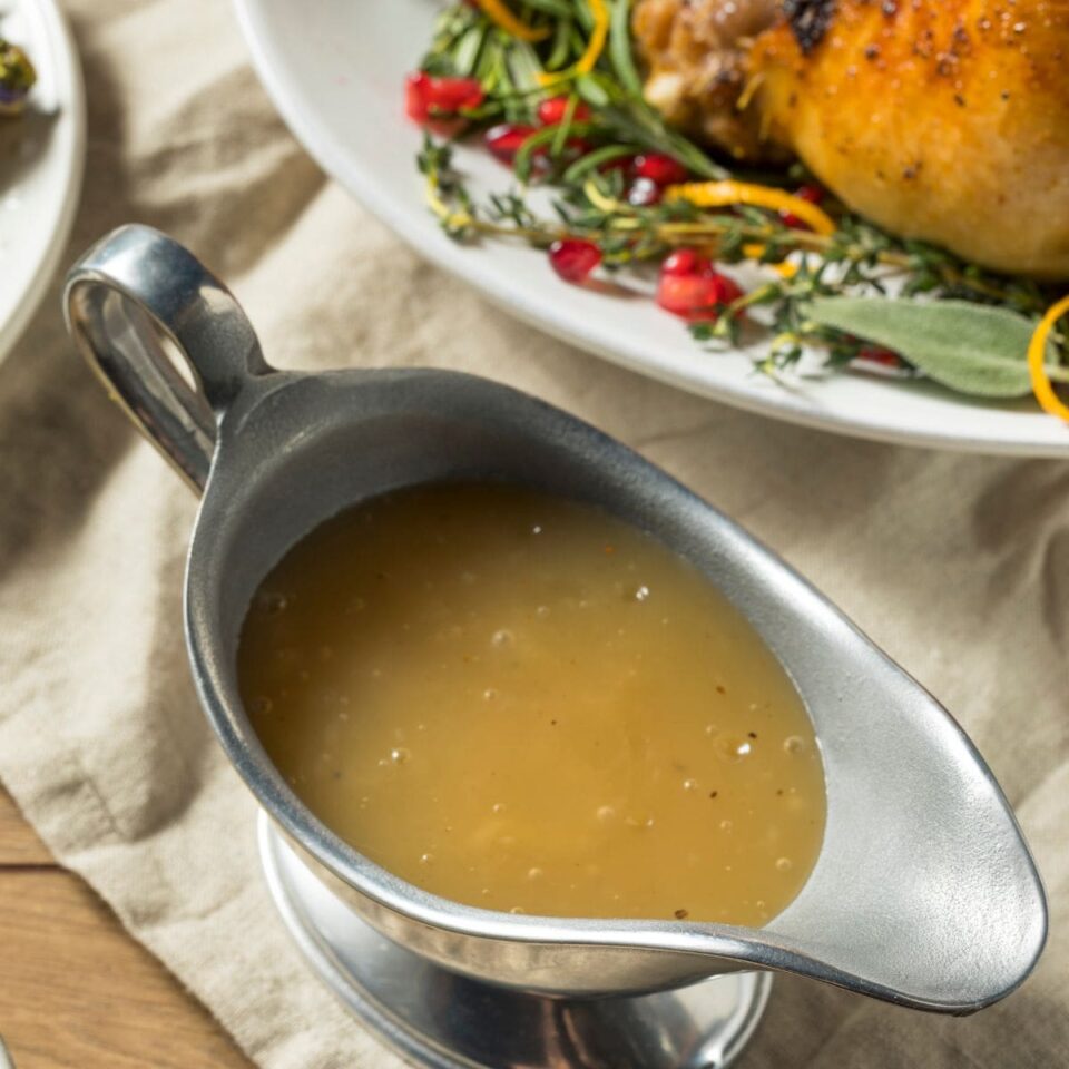 Homemade Turkey Gravy Recipe • The Wicked Noodle