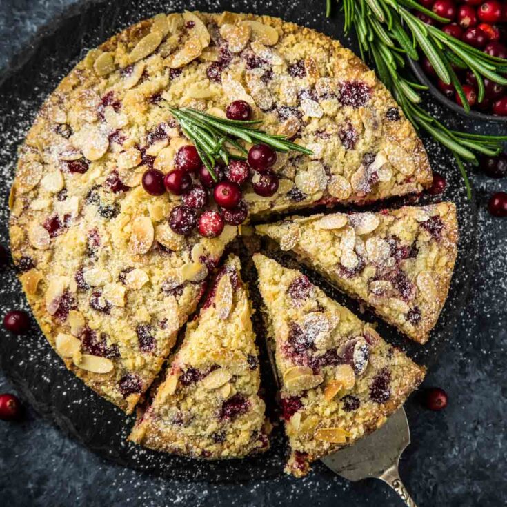 The Best Cranberry Christmas Cake (Make-Ahead Friendly)