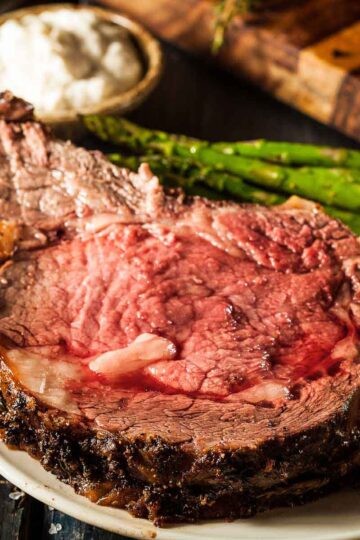 Perfect Standing Rib Roast + Garlic Mustard Wet Rub
