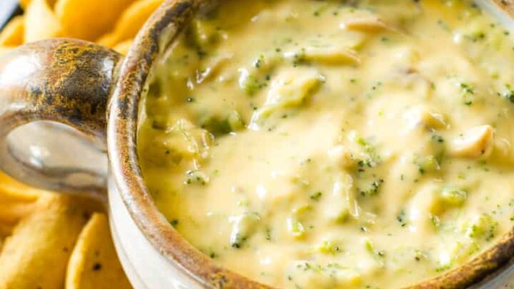 Broccoli Cheese Dip (Stove Top or Slow Cooker)