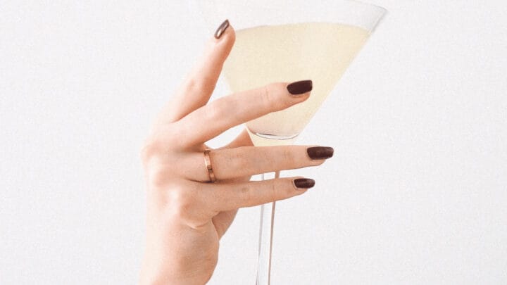 Lemon Champagne Cocktail