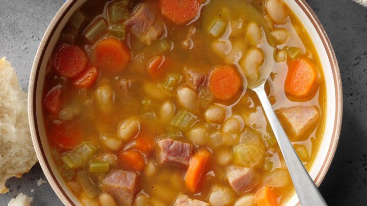Quick Ham and Bean Soup
