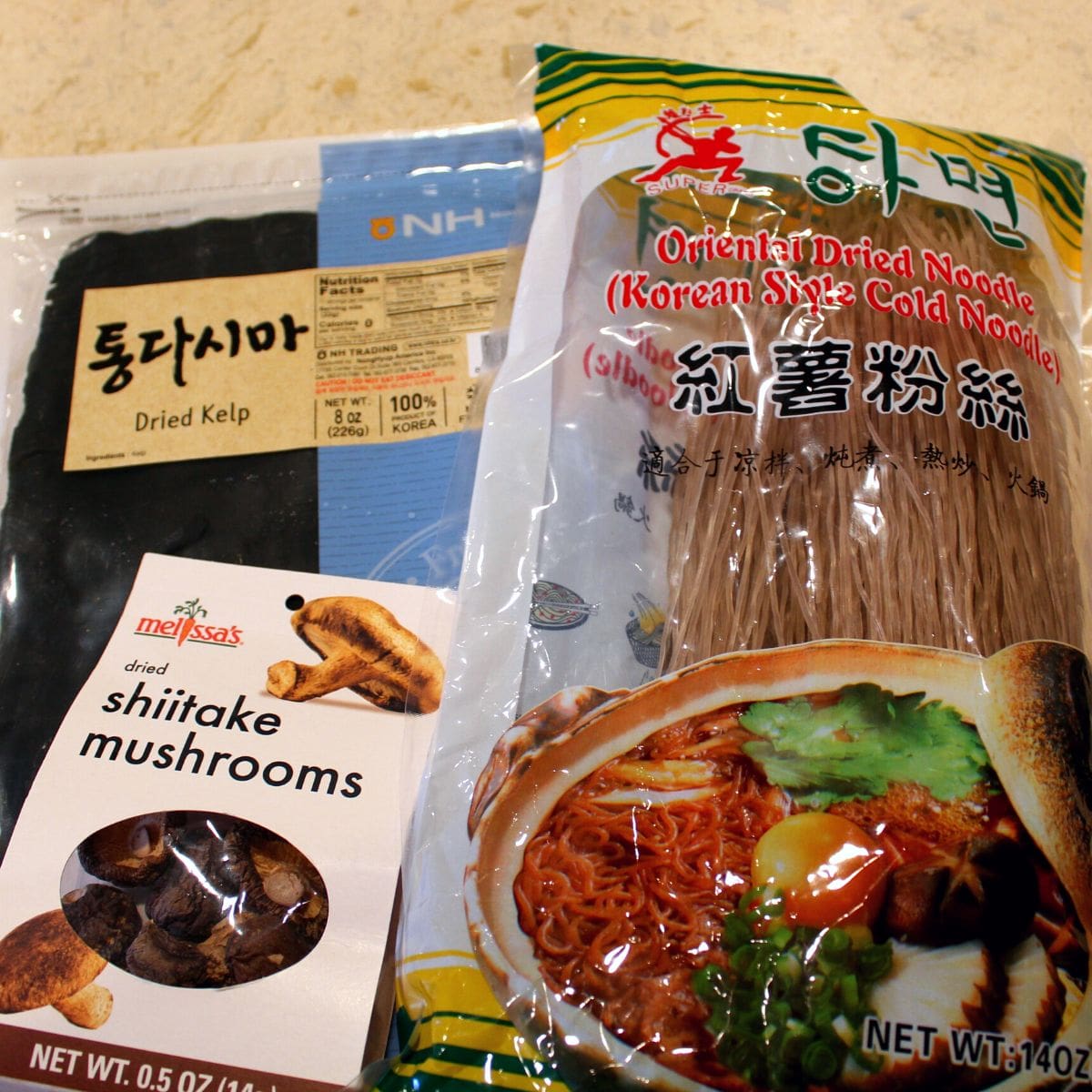 Korean Cold Noodle Soup • The Wicked Noodle