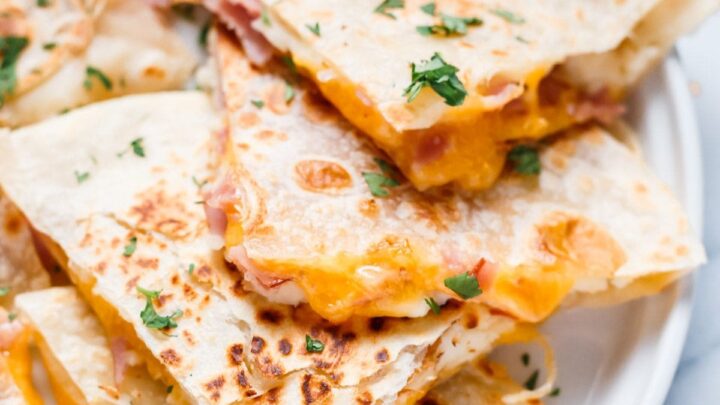 Ham Potato Quesadilla