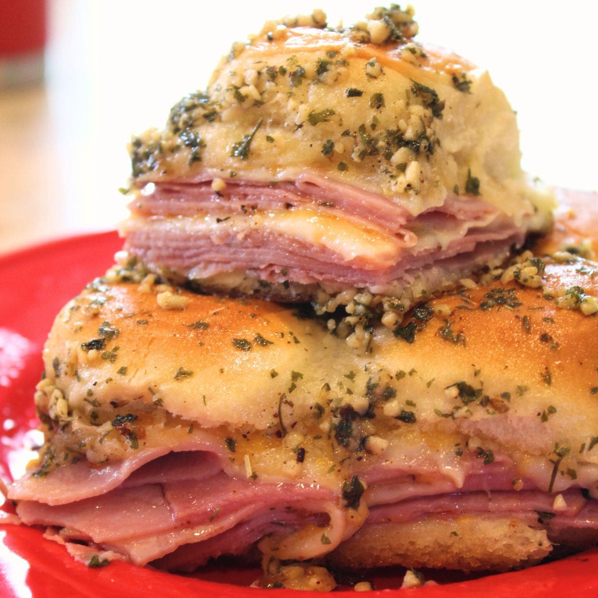Hawaiian Roll Ham Sliders
