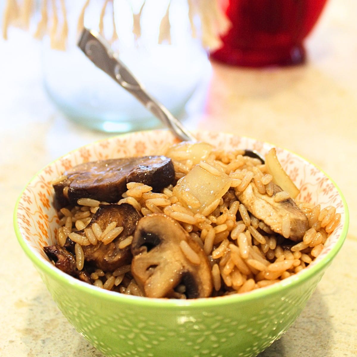 Rice And Mushroom Casserole