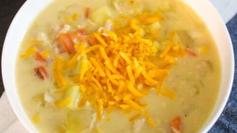 42 Leftover Rotisserie Chicken Recipes Image for Creamy Crockpot Chicken Potato Chowder