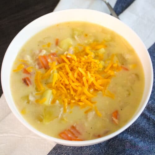 Image for Creamy Crockpot Chicken Potato Chowder