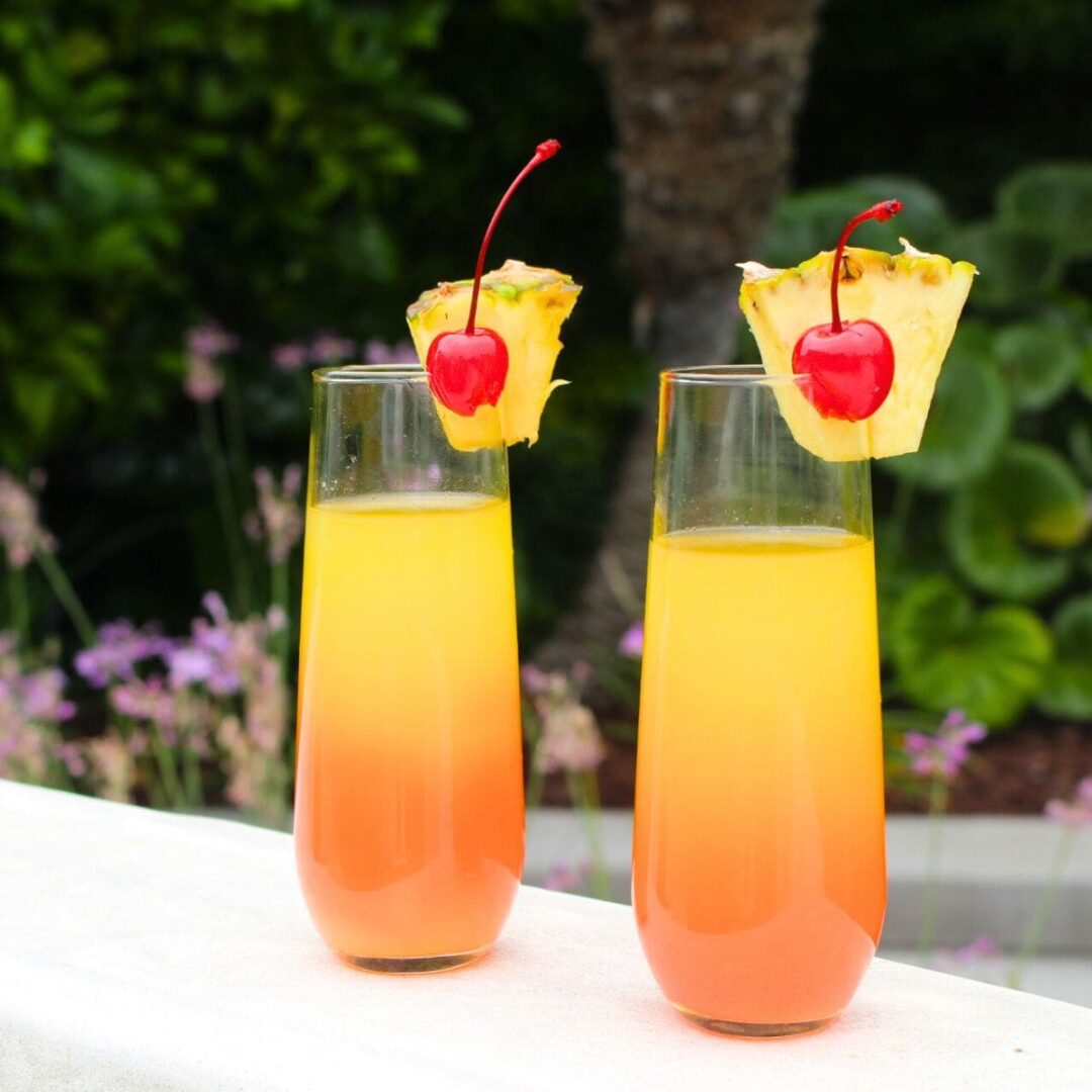 The Jason Mimosa (Hawaiian Mimosa With Vodka) • The Wicked Noodle