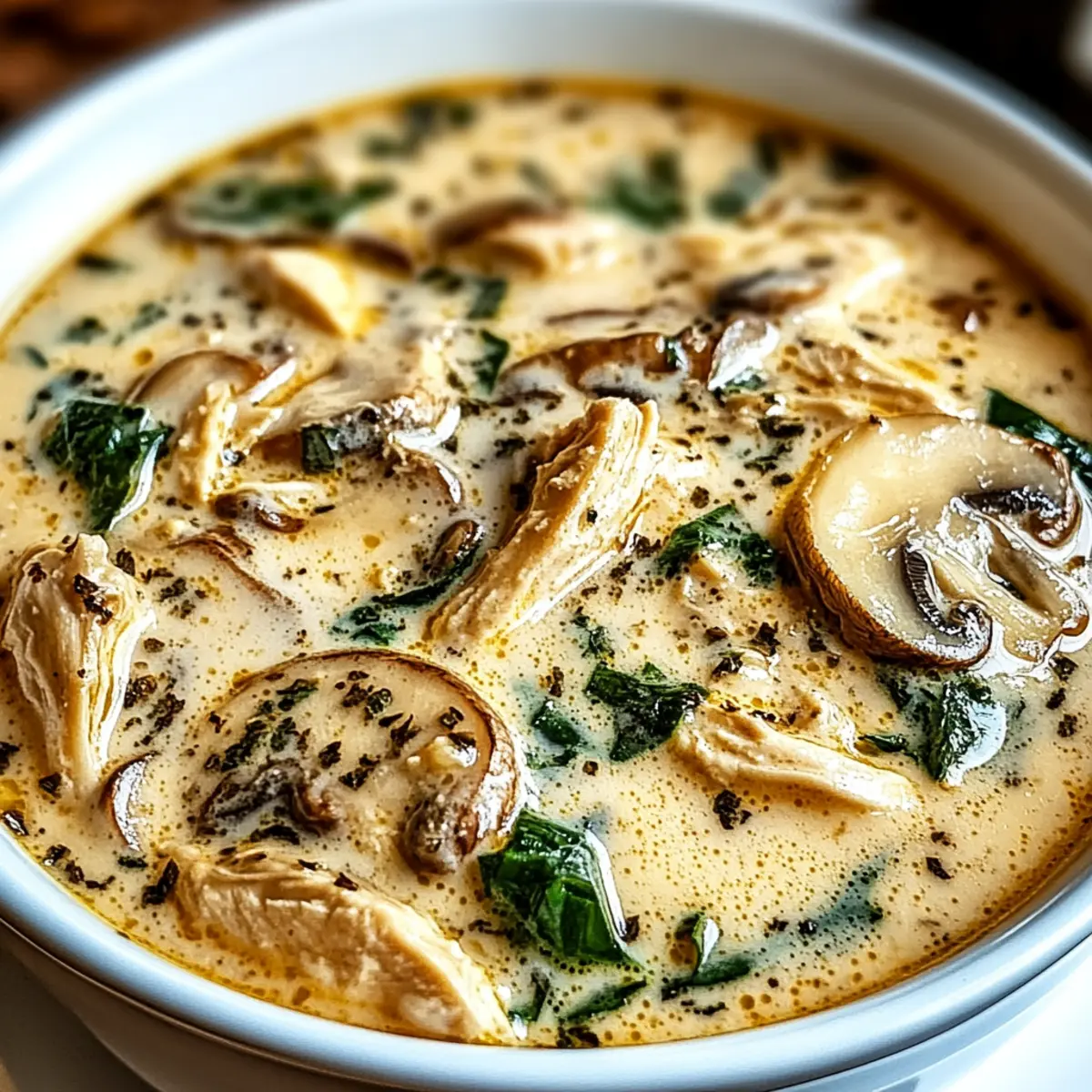 Image for Rotisserie Chicken Mushroom Soup