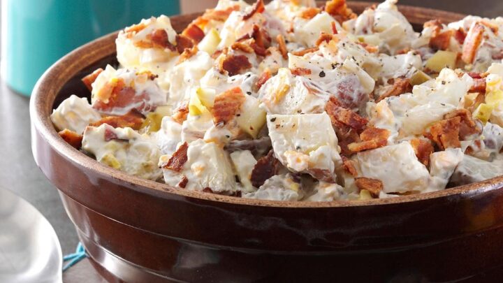 40 Dishes To Bring To A Potluck Loaded Baked Potato Salad