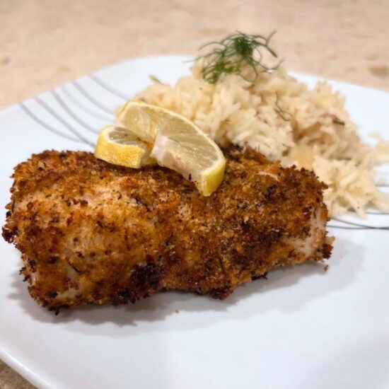 Panko Crusted Cajun Mahi Mahi • The Wicked Noodle