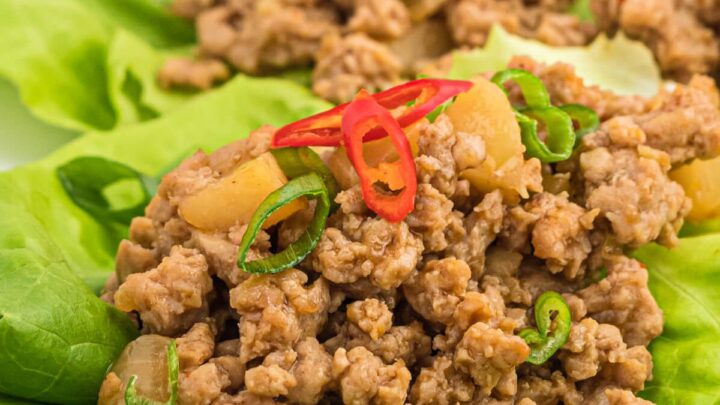 26 Ground Chicken Recipes + Creative Ideas for Every Meal Asian Ground Chicken Lettuce Wraps