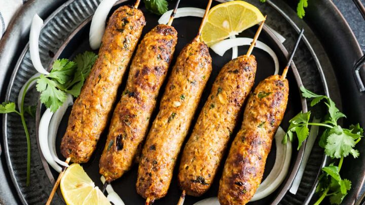 26 Ground Chicken Recipes + Creative Ideas for Every Meal Air Fryer Chicken Kebabs