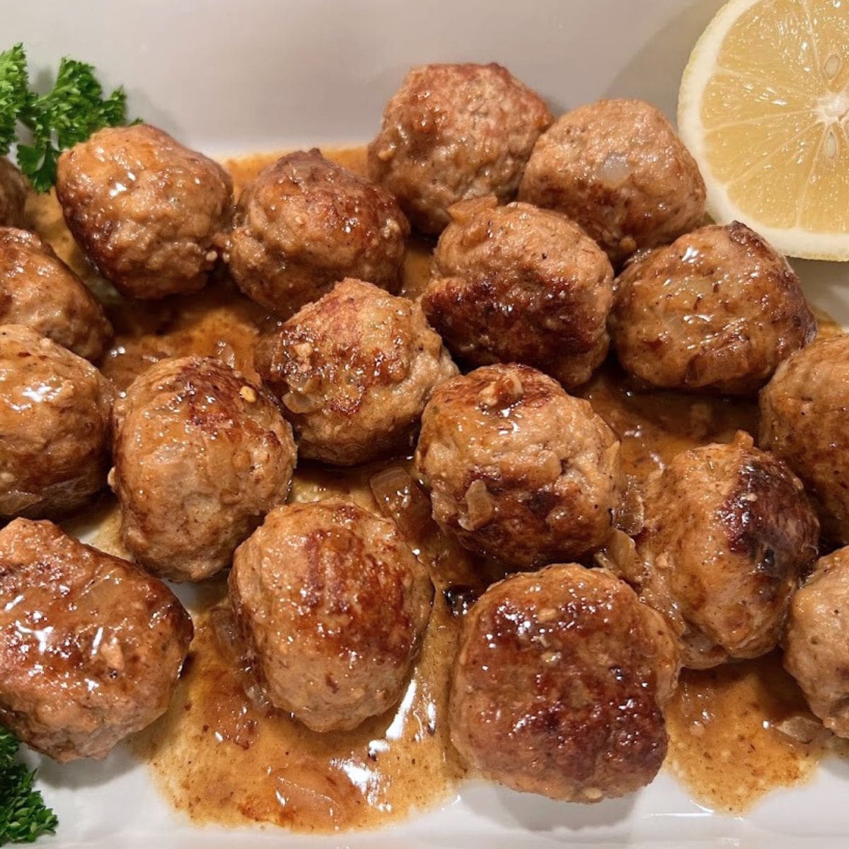 Lemon Oregano Turkey Meatballs Recipe