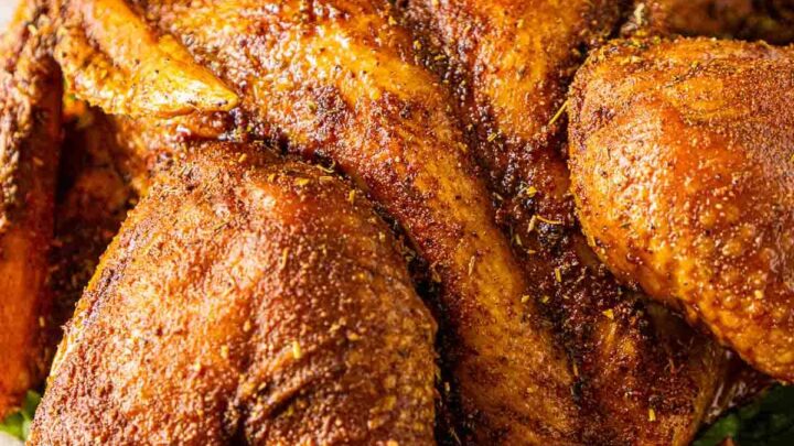 Image for Crispy Smoked Spatchcock Turkey