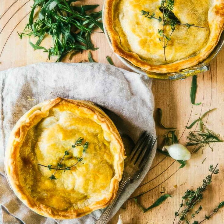 Hearty Veggie Pot Pie (Easy Comfort Food!)