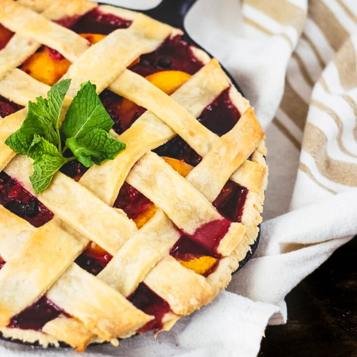 Frozen Berry Pie